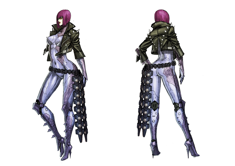 Illustration for article titled Anarchy Reigns' Mathilda Has Curves And Spikes In All The Right Places